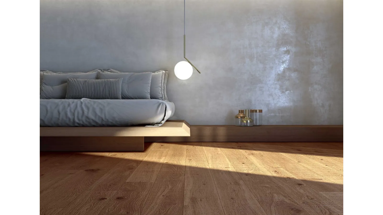 Parquet con nodi esaltati dalla resina superficiale Audace 3PW di Salis